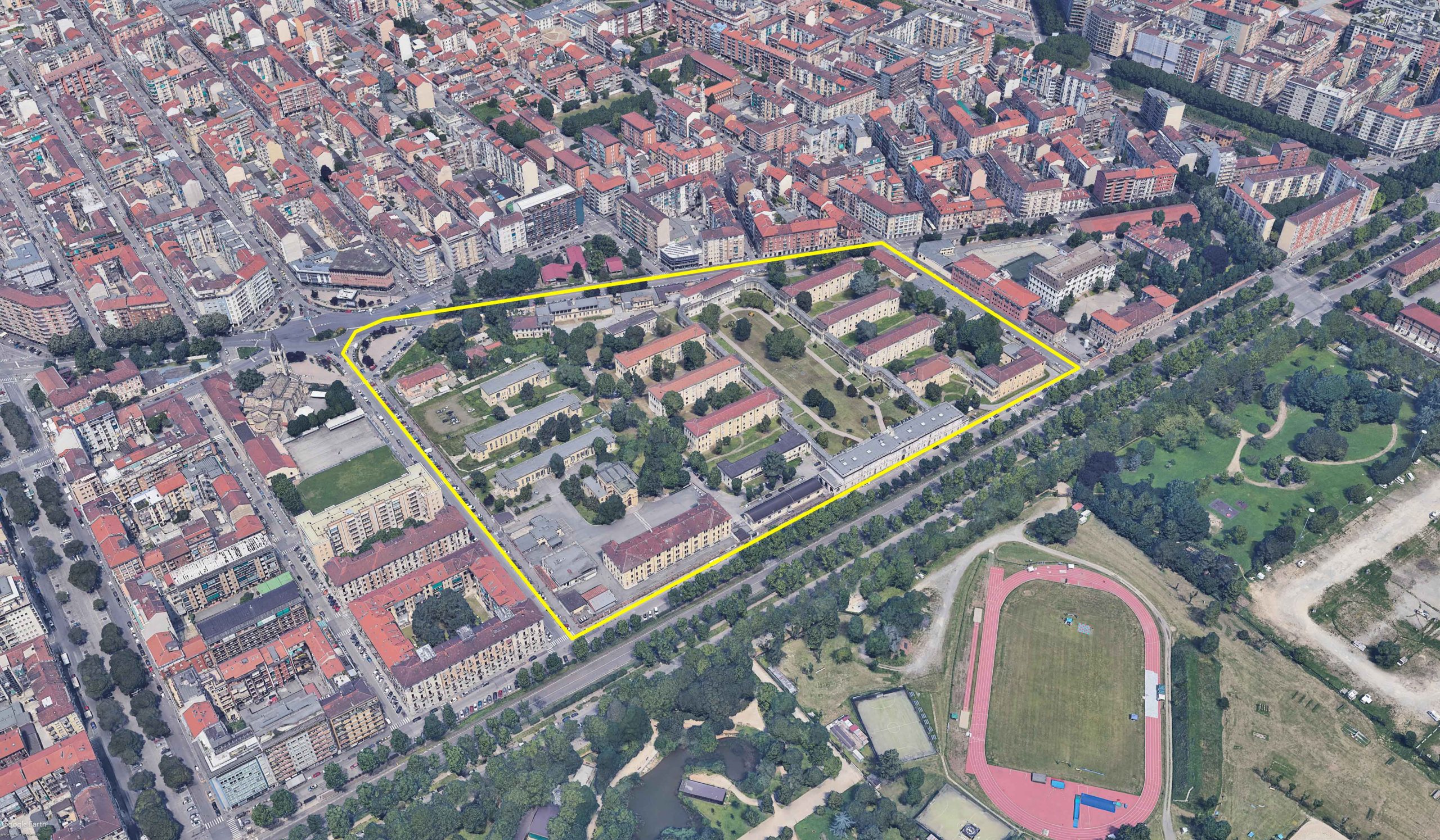 “EX OSPEDALE MILITARE” CASERMA RIBERI (TO)